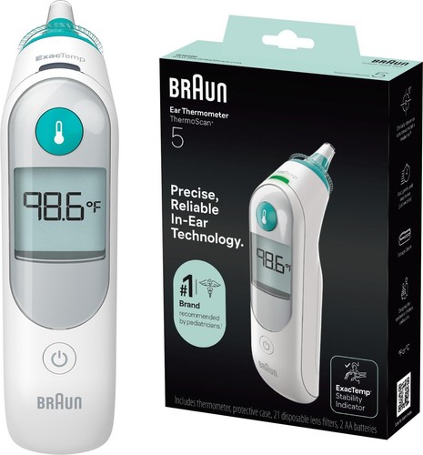 Nuovo termometro ear braun - nuovo,