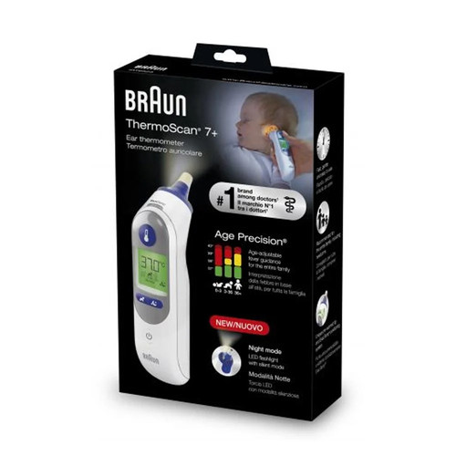Braun thermoscan age - braun, 7+