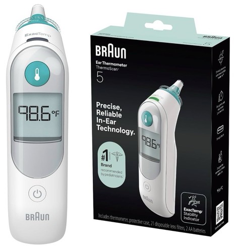 Braun thermoscan termometro - 5,