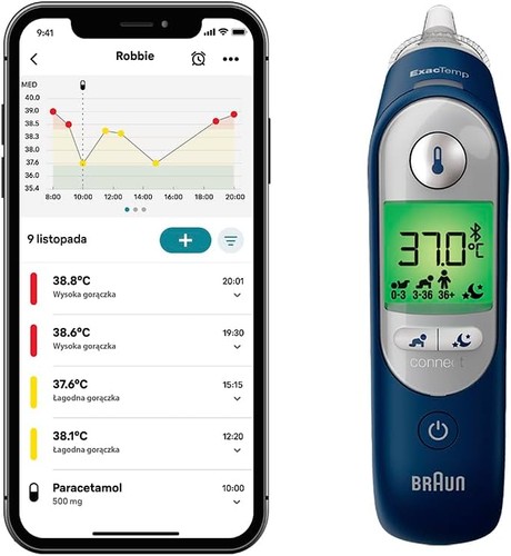 Braun thermoscan7 termometro - thermoscan7+,