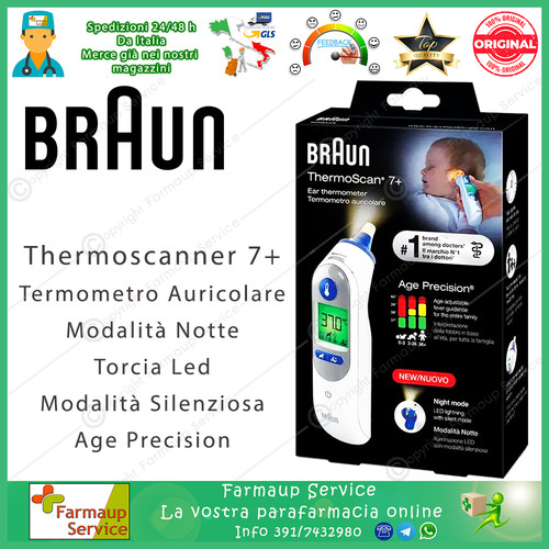 Braun nuovo thermoscan - nuovo,