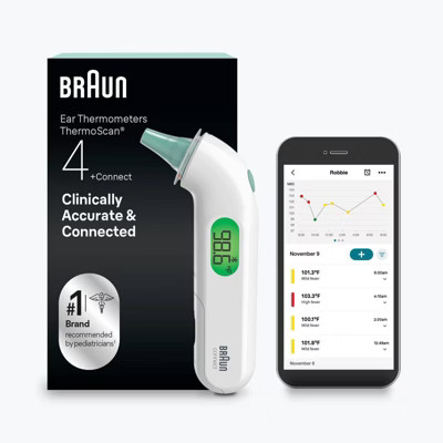 Braun thermoscan connect - thermoscan, 4+