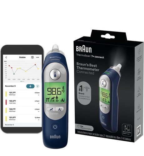 Braun thermoscan connect - 7+,